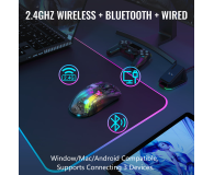 Attack Shark X2PRO PAW3212 czarna ze stacją ładującą - 1349824 - zdjęcie 6